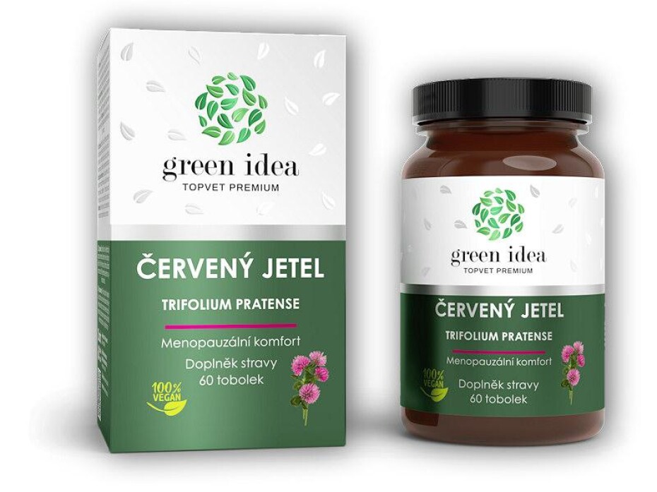 Green Idea Jetel červený 400mg 60 tobolek - main (0)