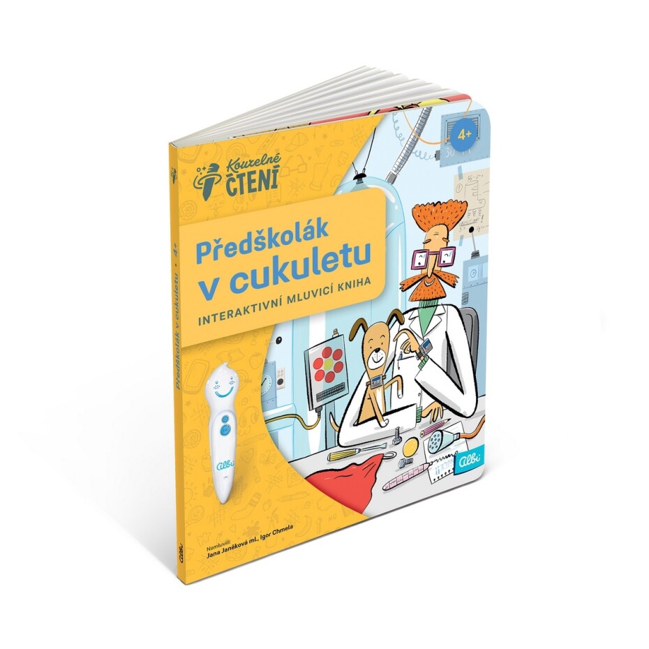 Kouzelné čtení Kniha Předškolák v cukuletu - main (1)