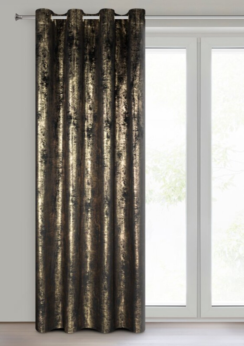 ArtFir Závěs RENIA K | černá 140 x 250 cm - main (1)
