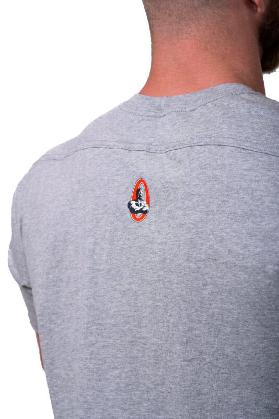 Pánské tričko Nebbia 1965 Golden Era T-shirt 192 light grey L - main (2)