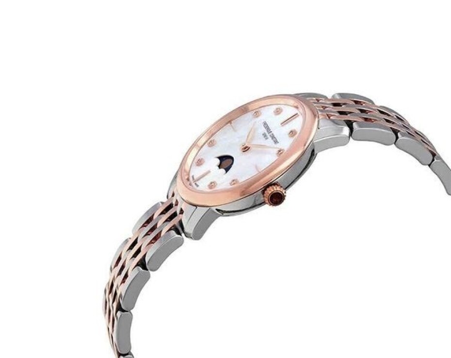 Frederique Constant Slimline Ladies Moonphase Quartz FC-206MPWD1S2B - main (11)