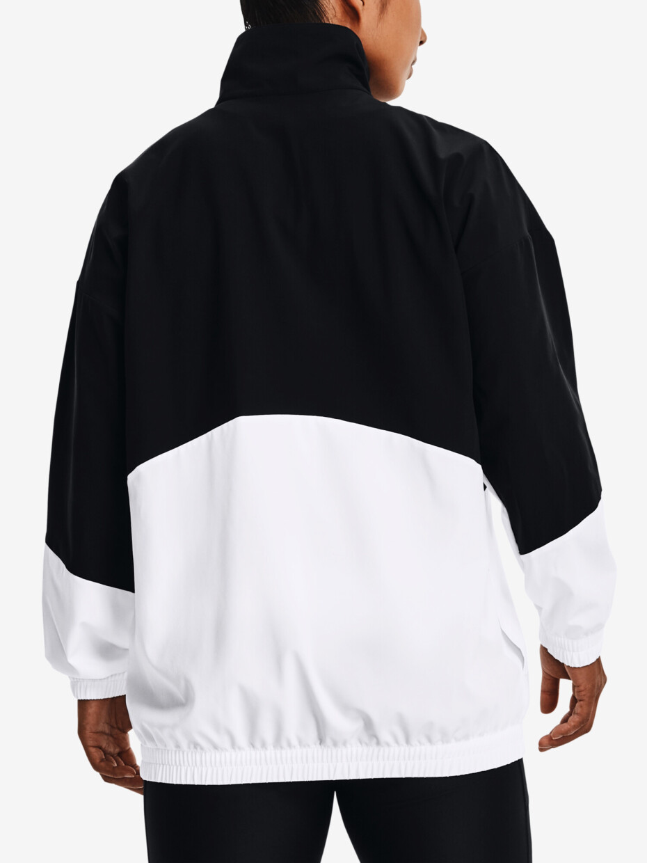 Under Armour Woven FZ Oversized Jacket černá - main (5)
