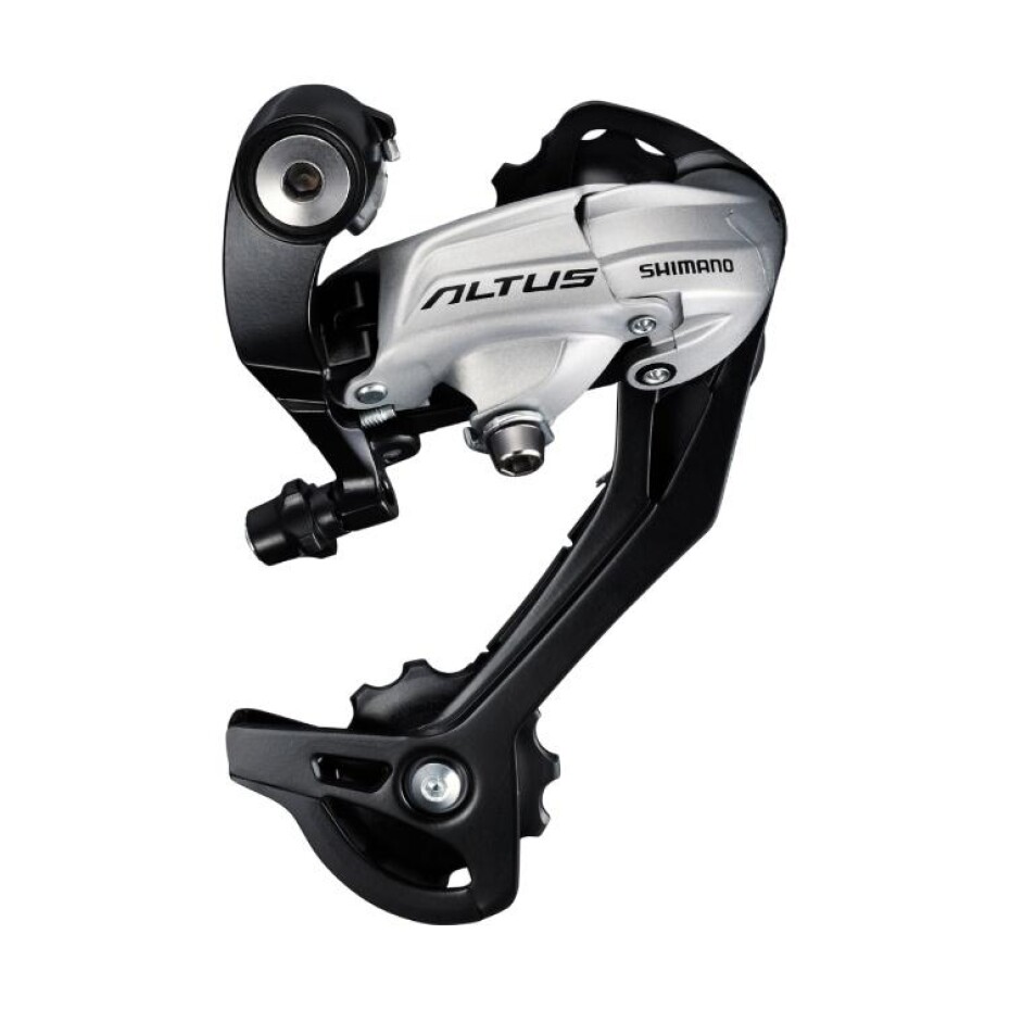 Shimano Altus RD-M370 SGS 9-TI Stříbrný měnič - main (0)
