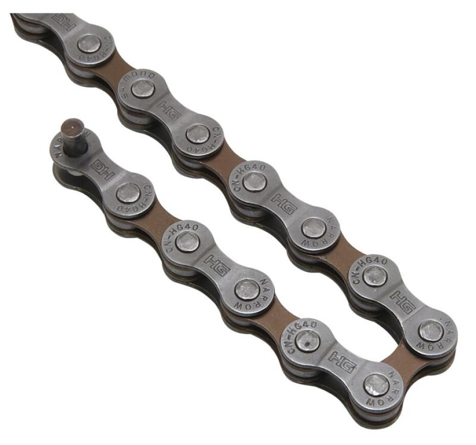SHIMANO Řetěz SH CNHG40 šedý 8k - main (0)