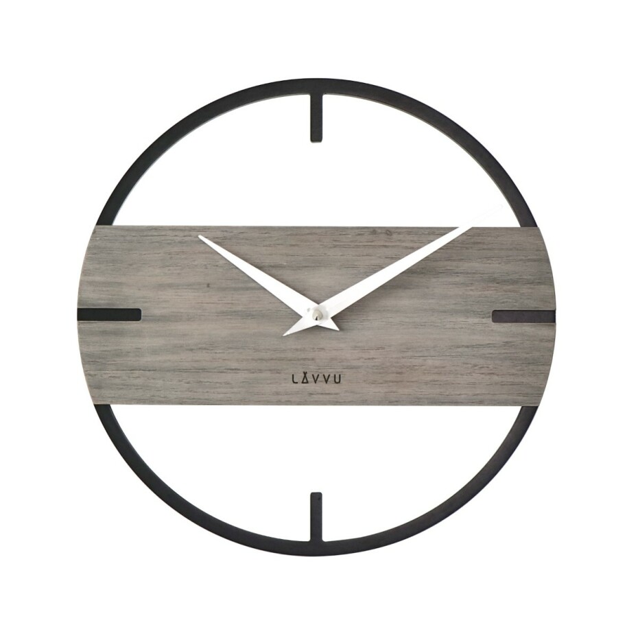 LAVVU Stylové dřevěné hodiny LOFT u , pr. 35 cm - main (0)