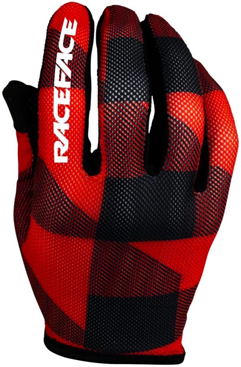 Cyklistické rukavice Race Face  Indy red S - main (0)