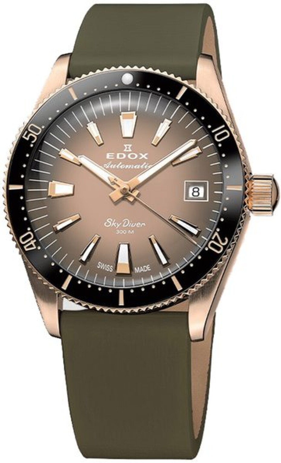 Edox Skydiver 38 Date Automatic 80131-37RNC-VDBEI - main (0)