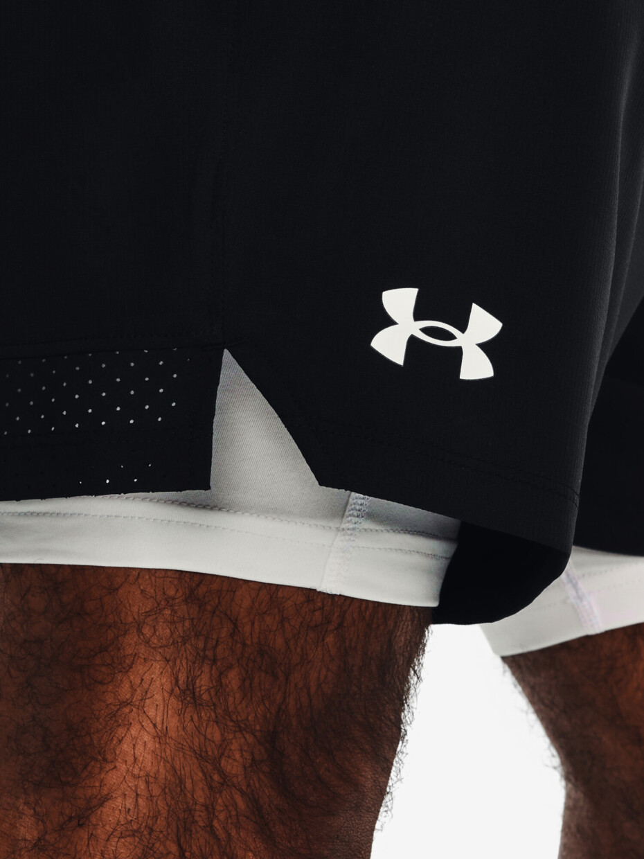 Pánské šortky Under Armour  Vanish Woven 2in1 Sts-BLK S - main (3)