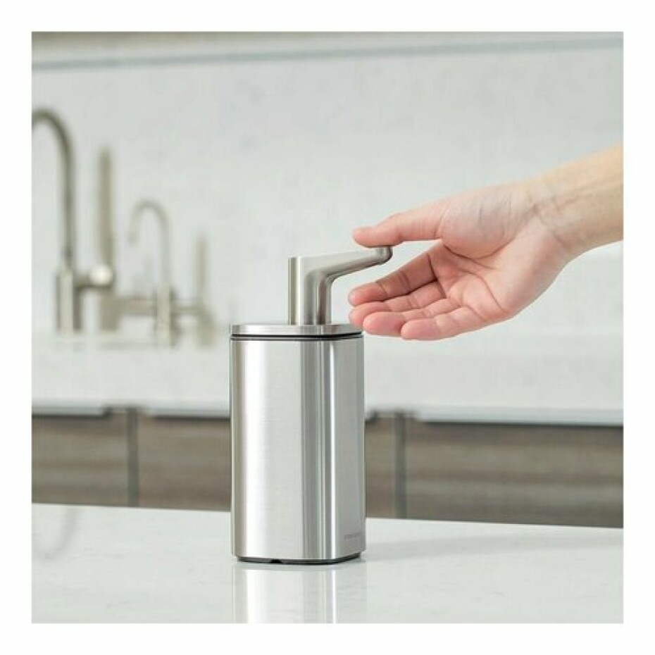 Simplehuman Dávkovač mýdla a desinfekce Pulse 295 ml, nerez - main (4)