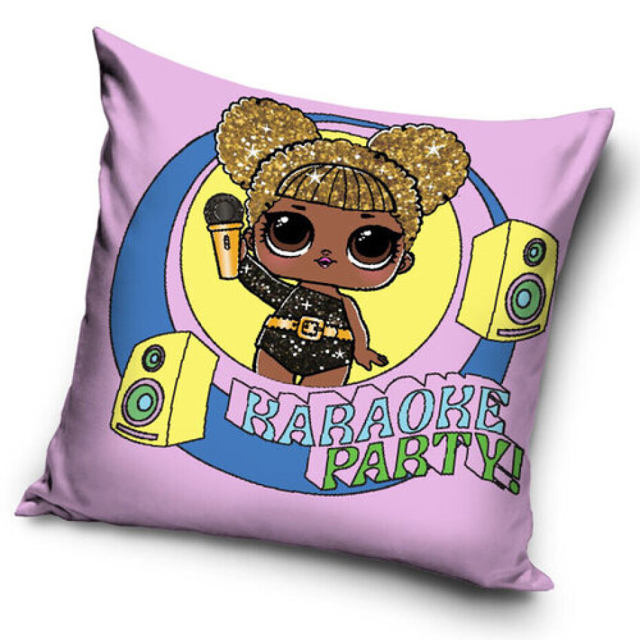 Carbotex Povlak na polštářek L.O.L. Surprise Karaoke Party, 40 x 40 cm - main (0)