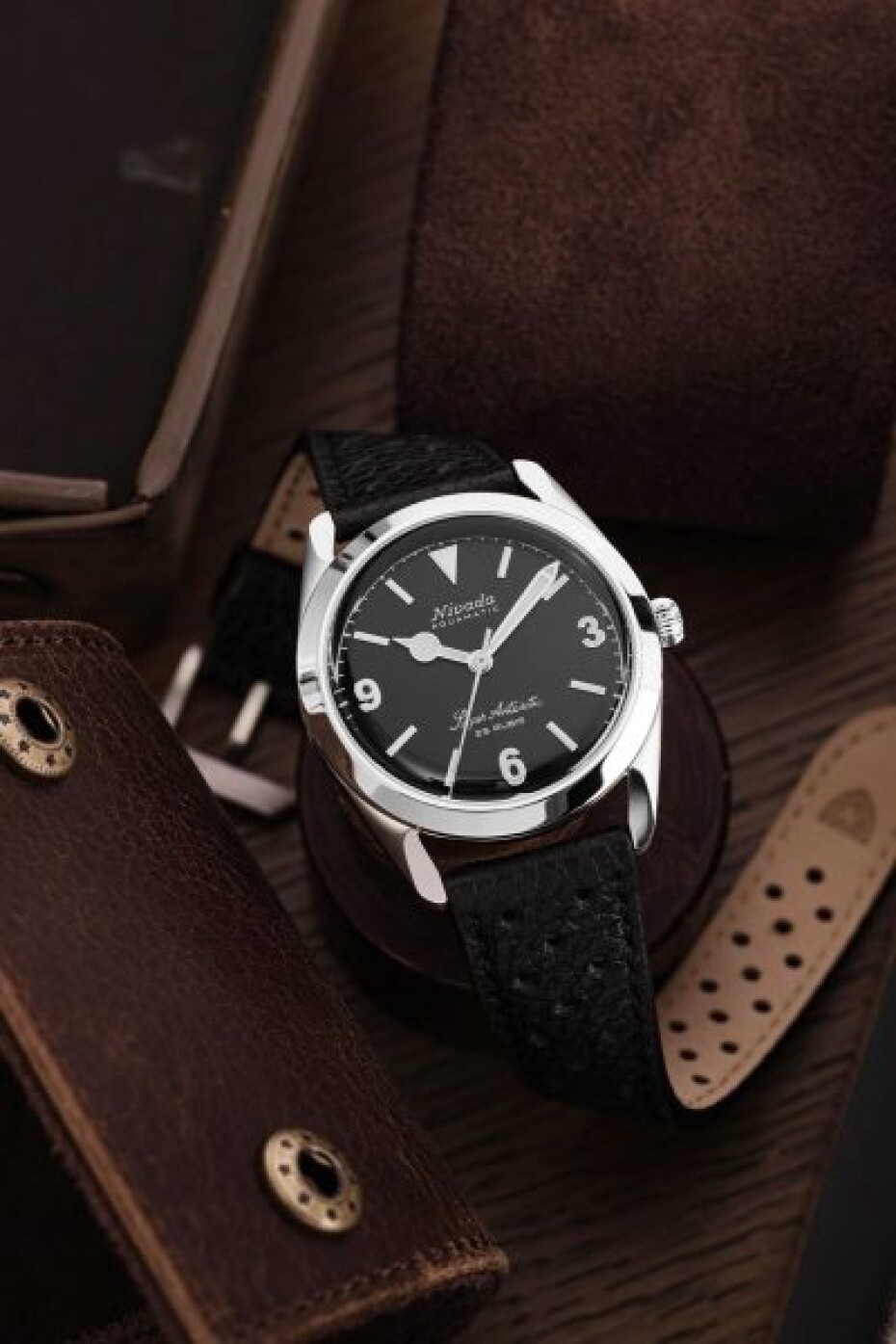Nivada Grenchen Super Antarctic 3.6.9 Black - Forstner Rivet - main (24)