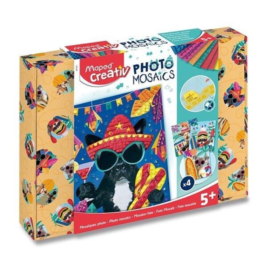 Maped Kreativní sada Photo Mosaics - Adventure Animals - main (0)
