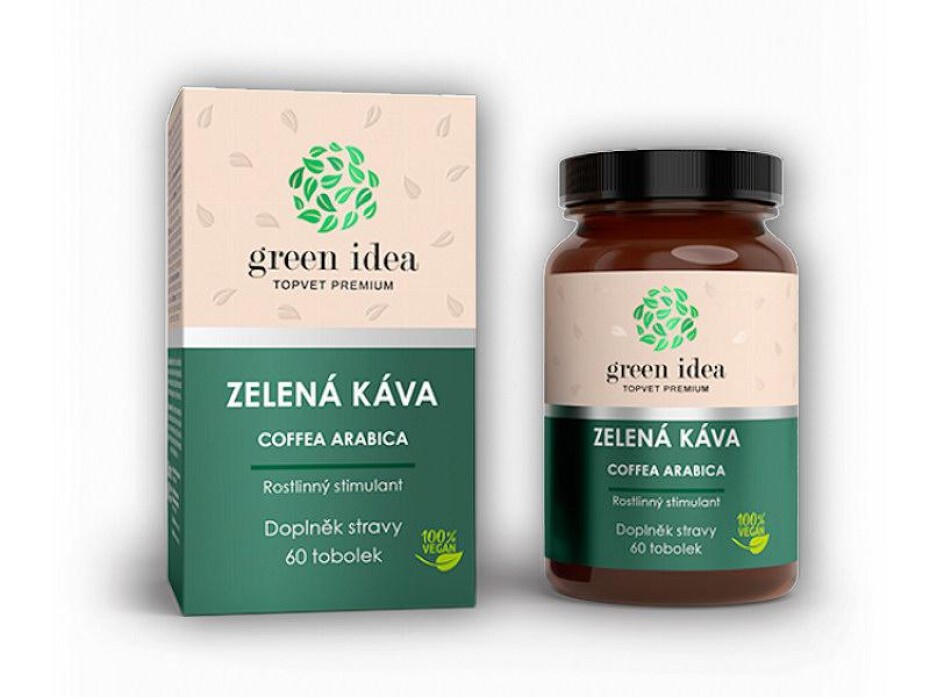 Green Idea Zelená káva 200mg 60 tobolek - main (0)