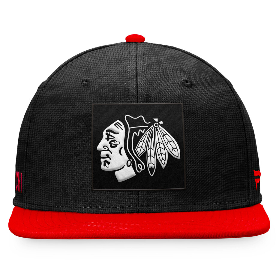 Pánská kšiltovka Fanatics  Authentic Pro Game & Train Snapback Chicago Blackhawks - main (2)