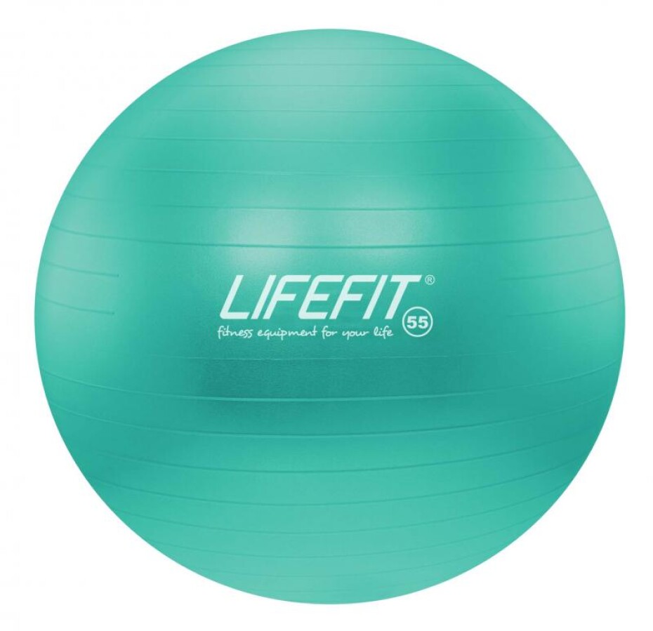 Lifefit Gymnastický míč ANTI-BURST 55 cm, tyrkysový - main (0)