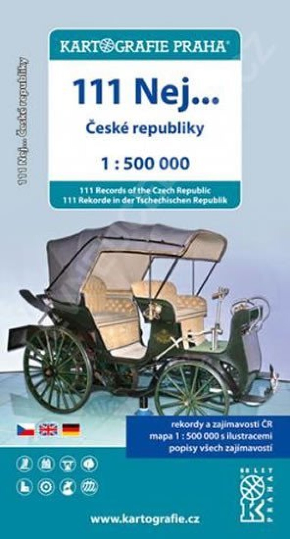 111 nej České republiky/1:500 tis.(tematická mapa) - main (0)