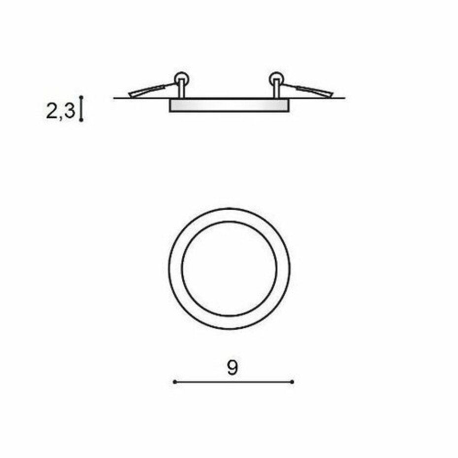 Azzardo AZ2831 zápustné LED svítidlo - main (3)