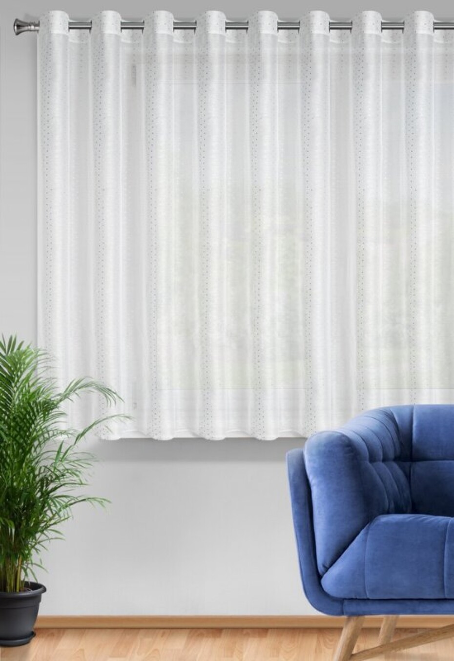 ArtFir Záclona SIBEL K | bílá 300 x 160 cm - main (1)