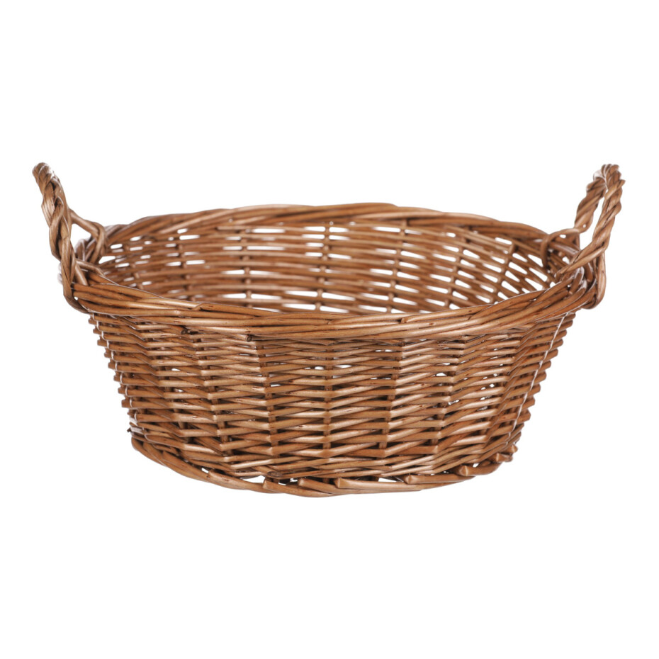 Proutěný dekorační košík Camille, 25 x 9 x 25 cm - main (4)