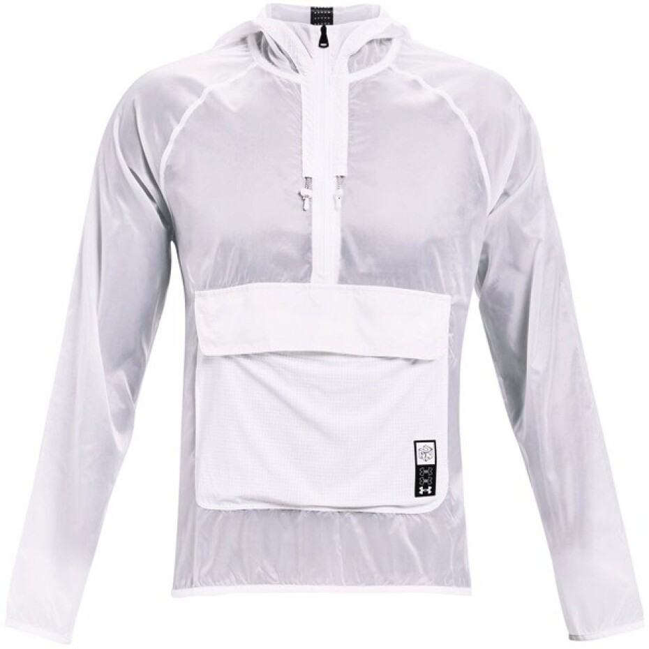 Pánská bunda Under Armour  Run Anywhere Storm Anorak-WHT XL - main (0)