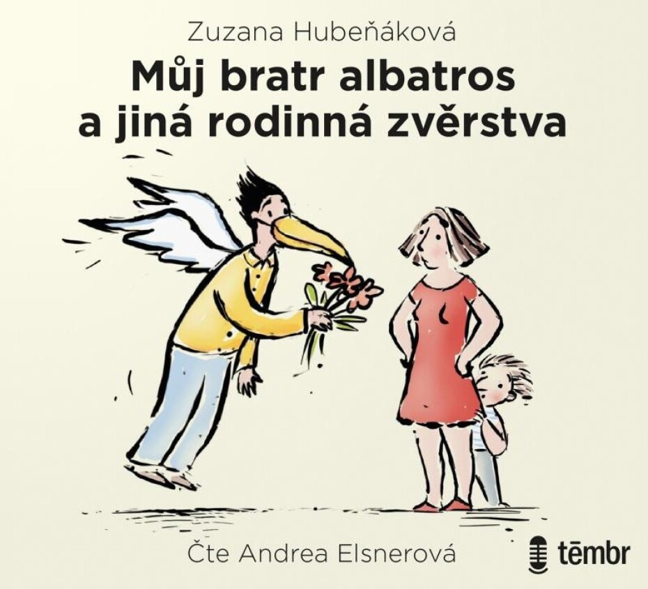 Můj bratr albatros a jiná rodinná zvěrstva - audioknihovna - Zuzana Hubeňáková - main (0)