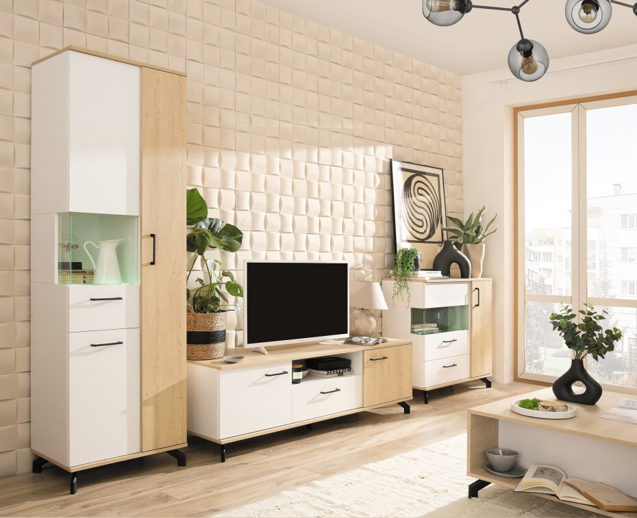 Meblar Skříň MADISON MD1 Barva: Černá - main (15)