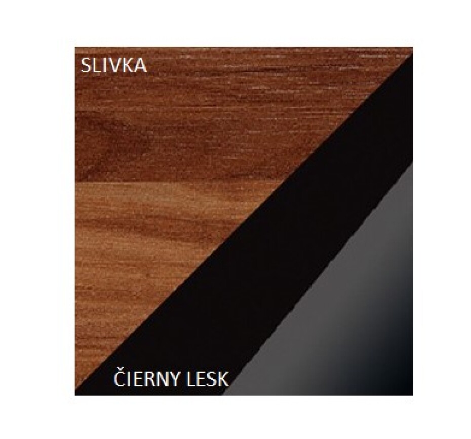 ArtCross Konferenční stolek ALFA Barva: Bílá / černý lesk - main (12)