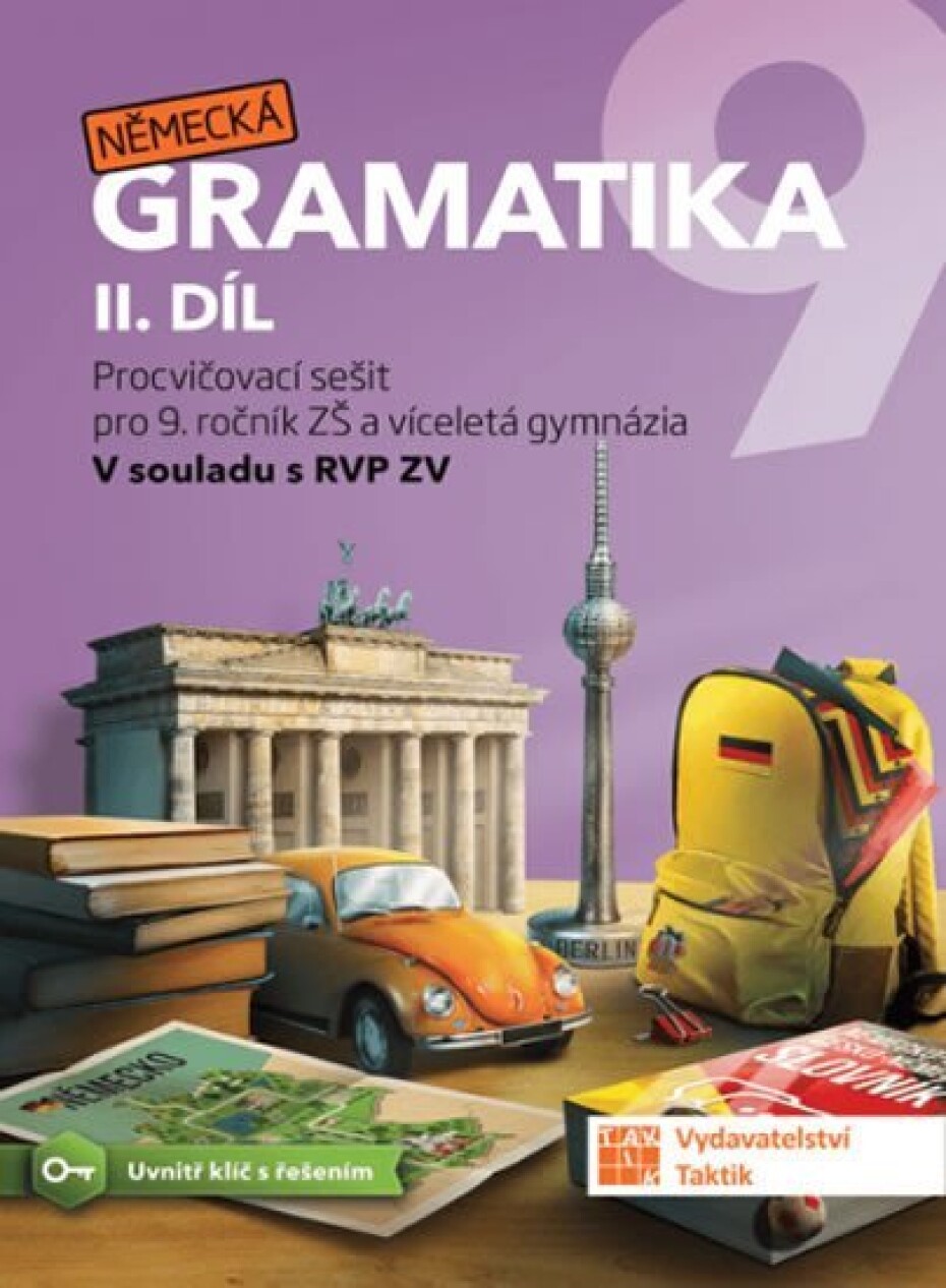 Německá gramatika 9 pro ZŠ – 2. díl - procvičovací sešit - main (0)