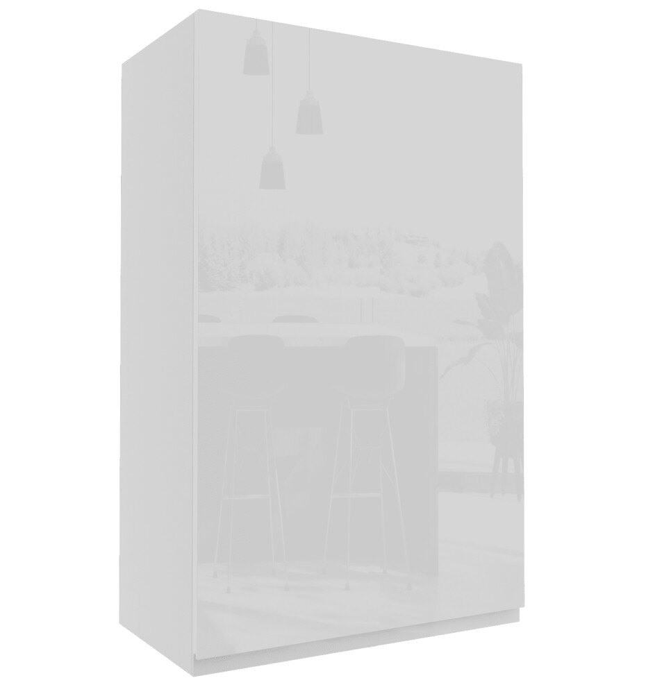 ArtExt Kuchyňská skříňka horní vysoká FLORENCE lesk | W4 60/1 Barva korpusu: Dub artisan - main (1)