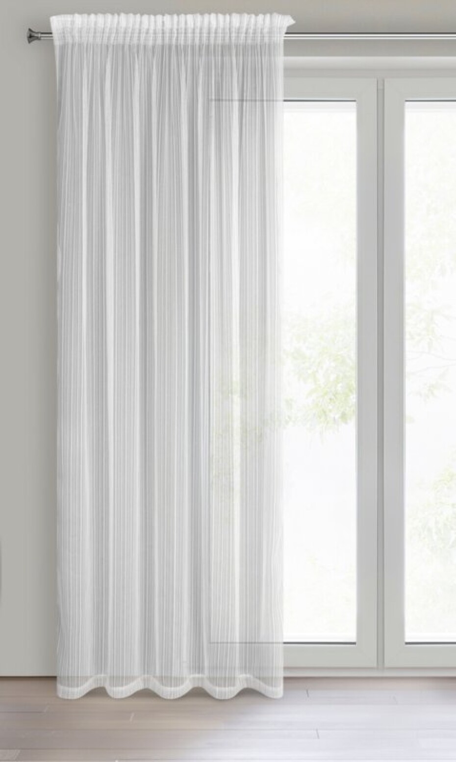 ArtFir Záclona NOELIA P | bílá 140 x 270 cm - main (2)