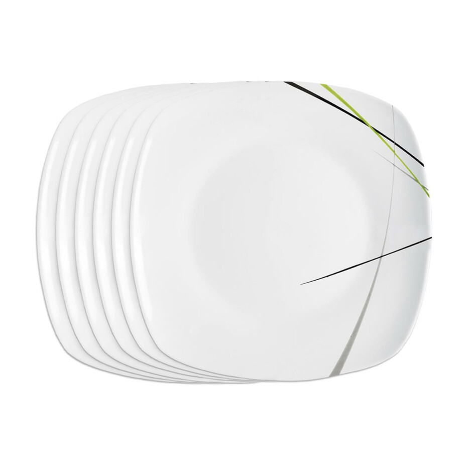 Orion Talíř porc. GREEN hran. mělký  - main (0)