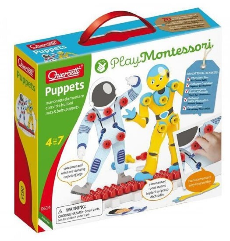 Puppets nuts &amp; bolts puppets - postavičky se šroubky a matičkami - main (0)
