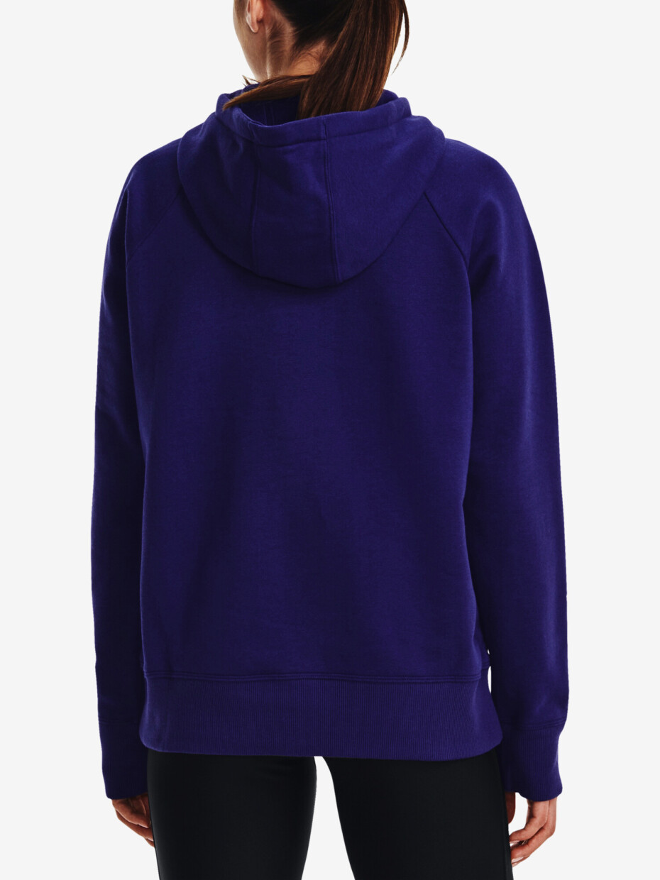 Dámská mikina Under Armour  Rival Fleece HB Hoodie-BLU S - main (5)