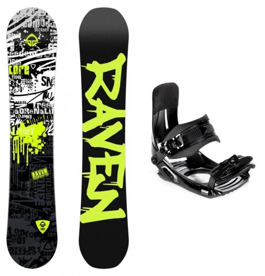 Raven Core Junior mini dětský snowboard + Croxer MP180 vázání - main (0)