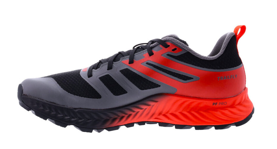 Pánská běžecká obuv Inov-8 Trailfly  M (Wide) Black/Fiery Red/Dark Grey  UK 7,5 - main (1)