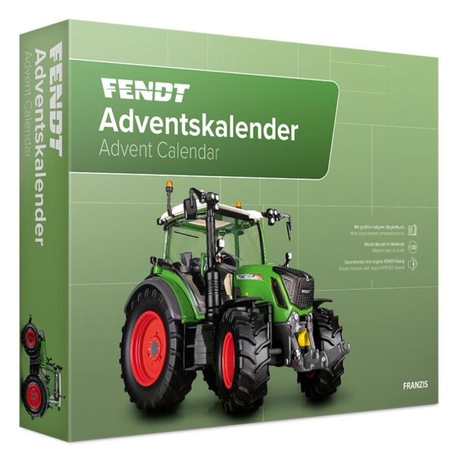 Franzis adventní kalendář Traktor Fendt 313 Vario se zvukem 1:32 - main (0)