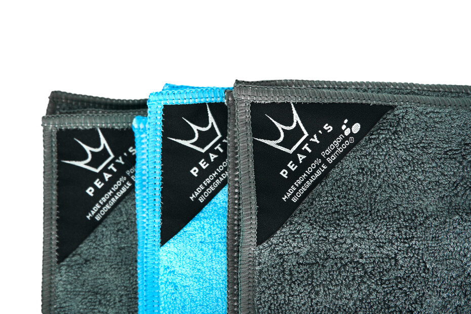 Peaty's Bamboo Bicycle Cleaning Cloths Čistící utěrky 3 ks - main (0)
