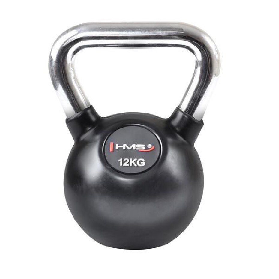 HMS Vinylový kettlebell s chromovaným úchopem KGC 12 kg - main (0)