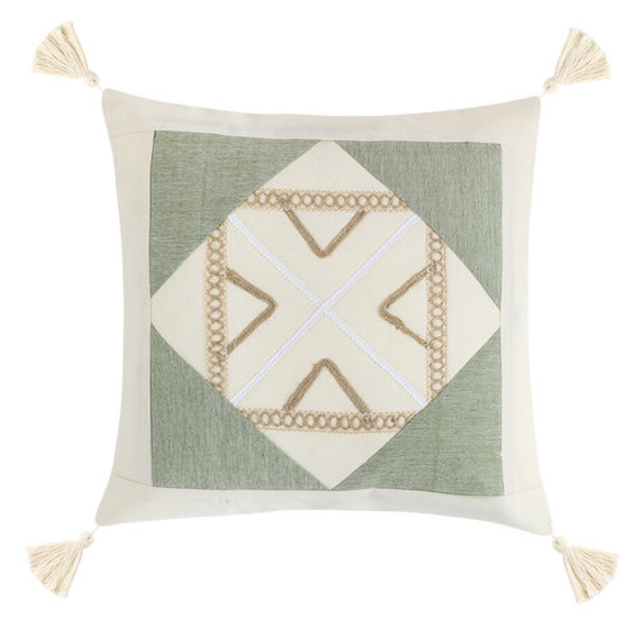 Bellatex Povlak na polštářek Peru zelená, 40 x 40 cm - main (0)