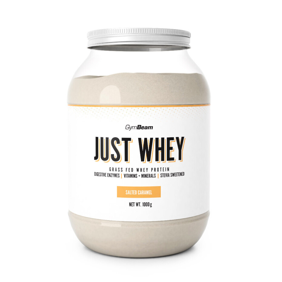 GymBeam Just Whey 1000 g slaný karamel - main (0)