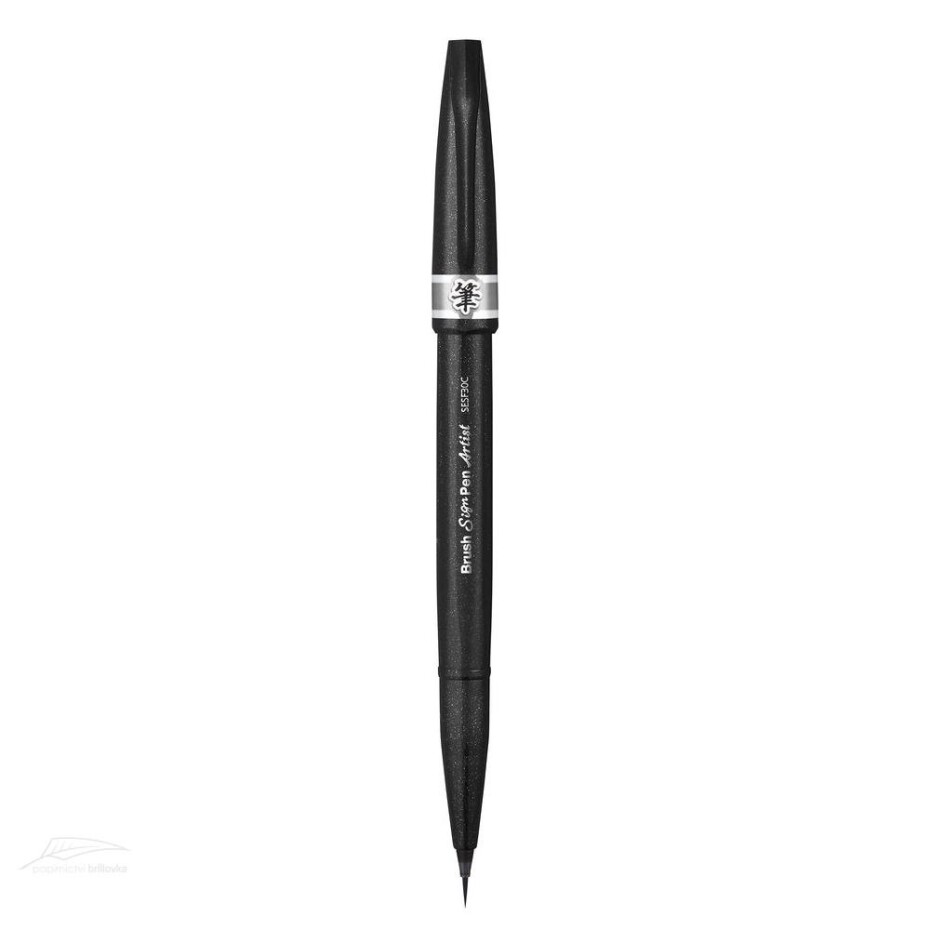 Popisovač Pentel Artist Brush - šedý - main (0)