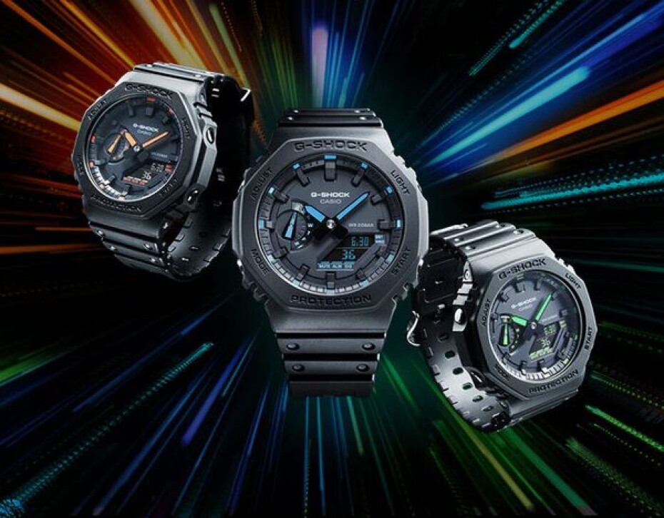 Casio G-Shock GA-2100-1A4ER Neon Accent Series - main (8)