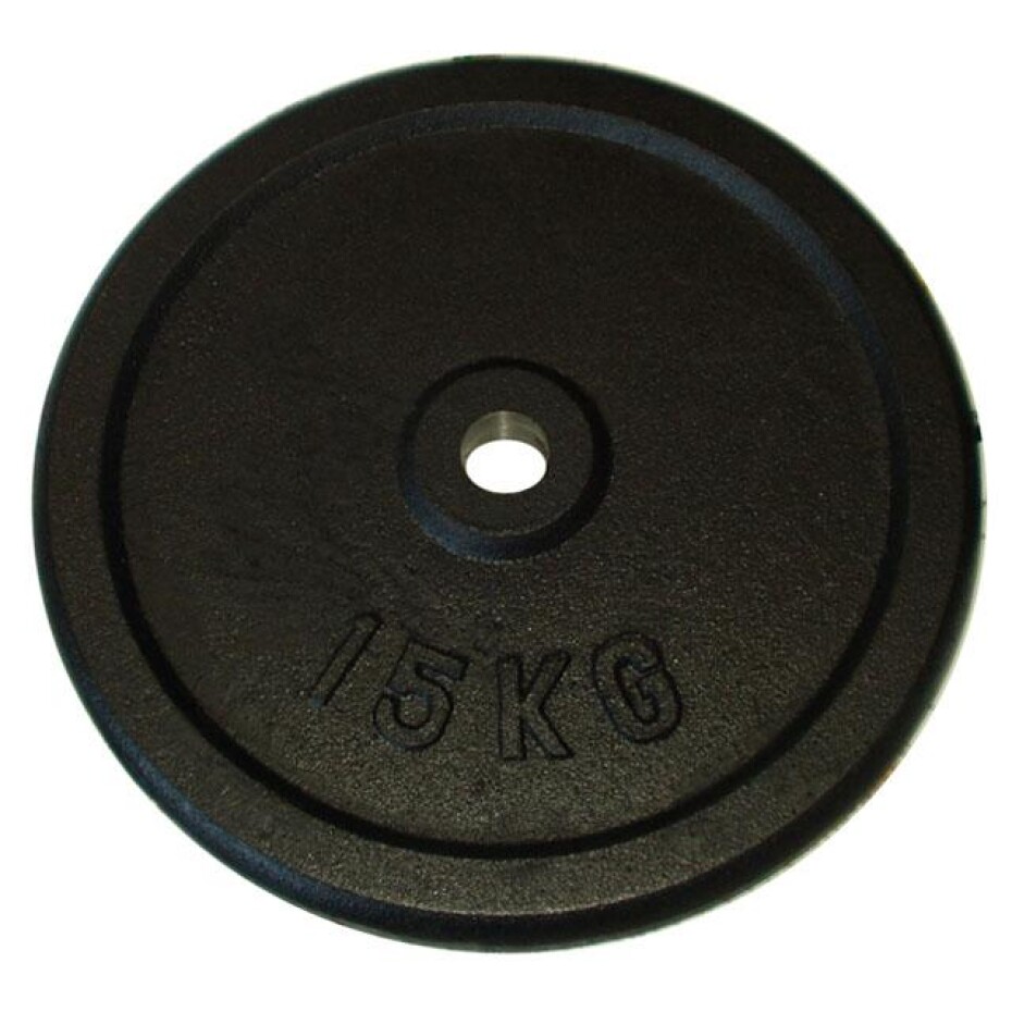 Acra Litinový kotouč (závaží) na činky 15kg - 30mm - main (0)