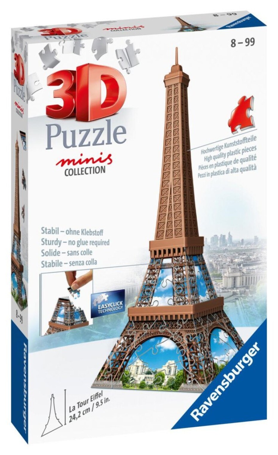 3D Puzzle: Eiffelova věž 54 dílků - main (0)