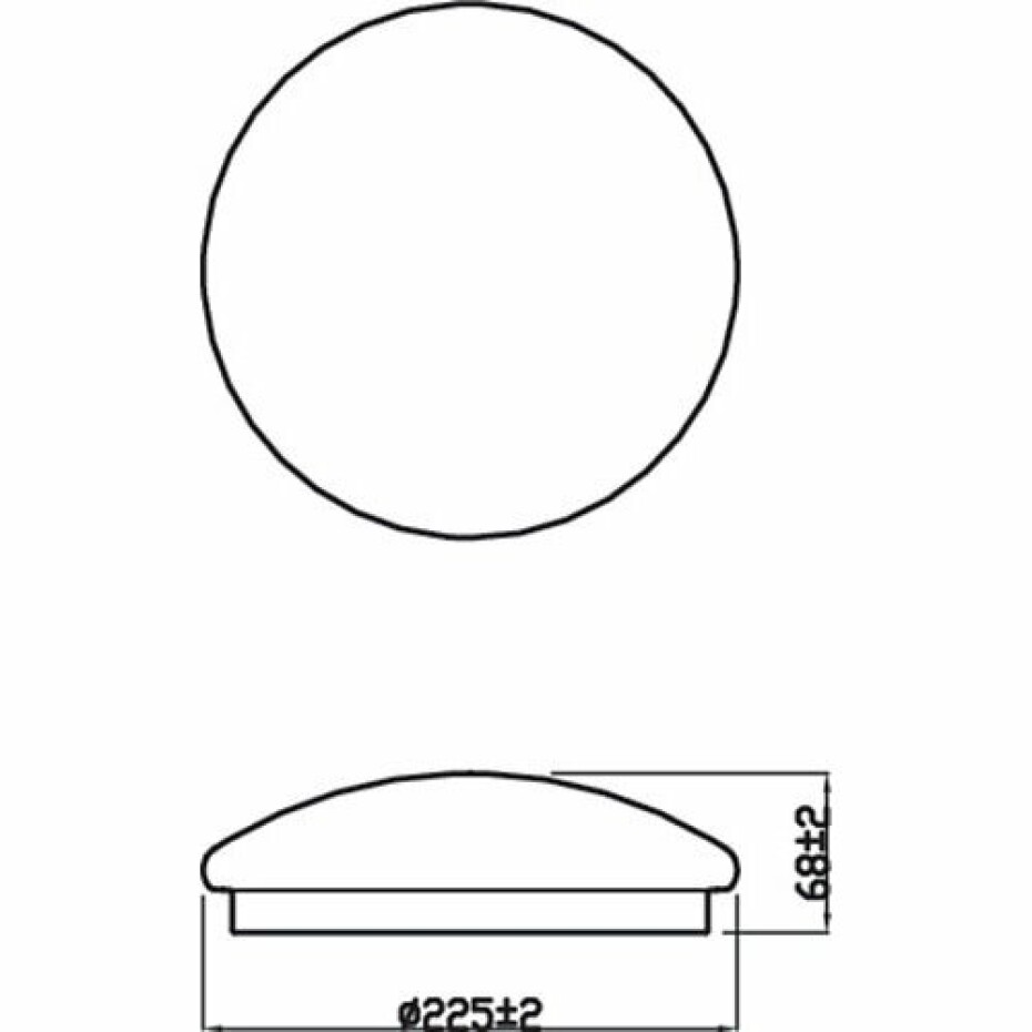 svítidlo Philips Moire 6W 640lm 4000K 22.5cm, bílé - main (2)