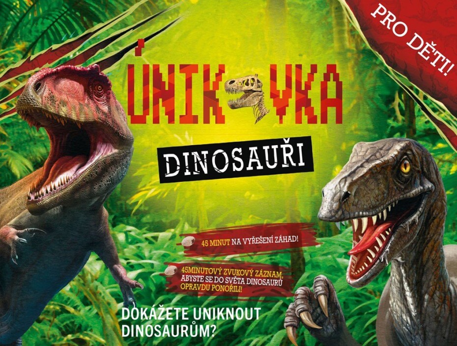 Únikovka - Dinosauři - Kolektiv autorů - main (0)