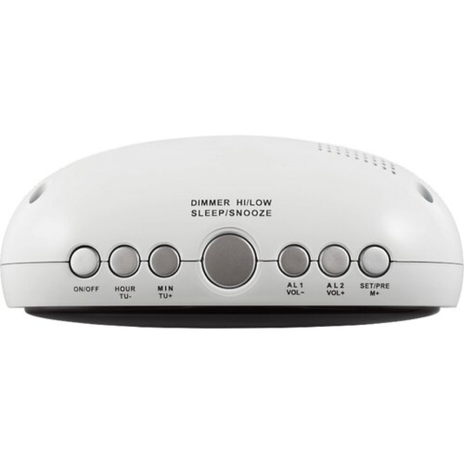 ECG RB 010 Digitální radiobudík, bílá - main (2)