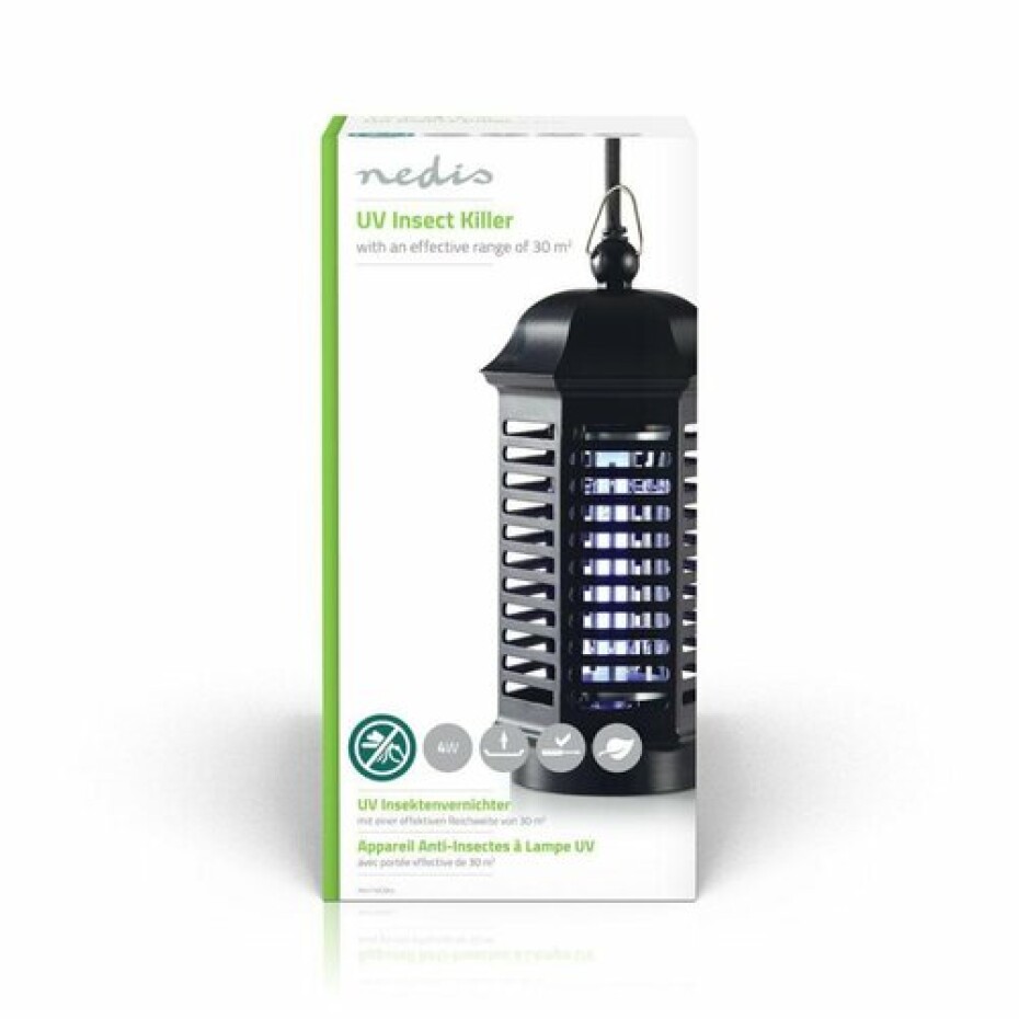 Nedis INKI110CBK4 UV lapač hmyzu 4W/30 m2 - main (1)