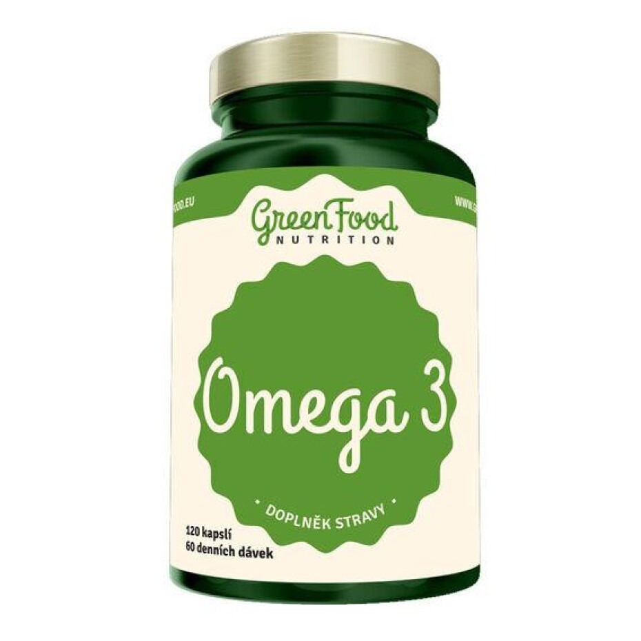GreenFood Omega 3 120 kapslí - main (0)