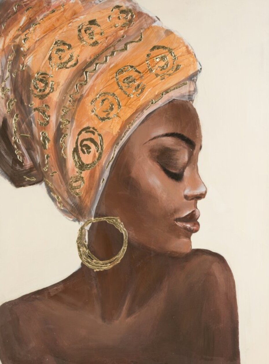 ArtFir Obraz WOMAN 565A | béžová 60 x 80 cm - main (0)